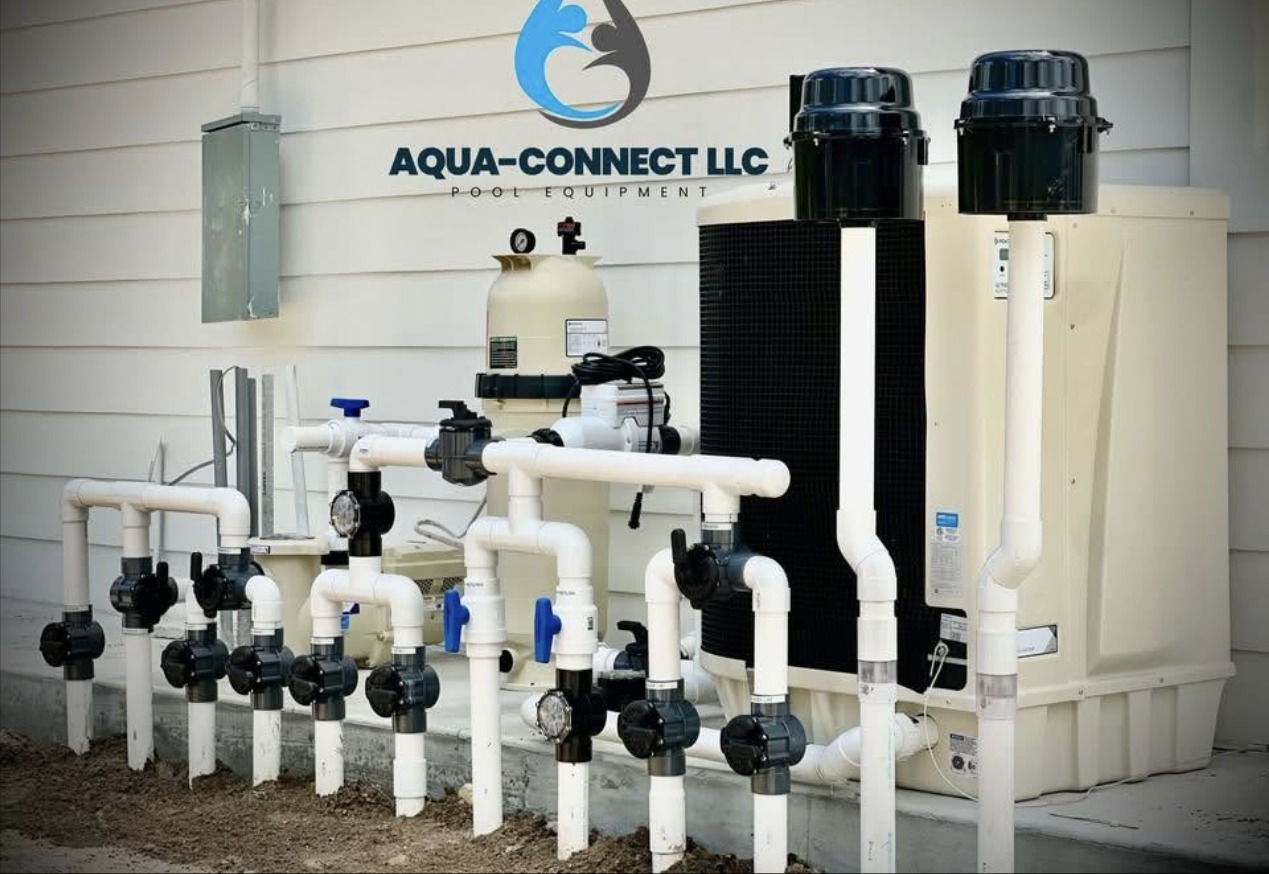 Aqua Connect equipment pad installation
